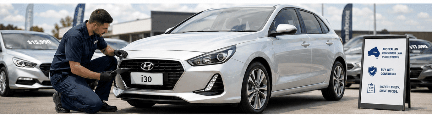 Pre-purchase inspection used Hyundai i30