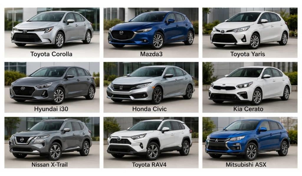 Comparison of the best used cars under ,000 by body type