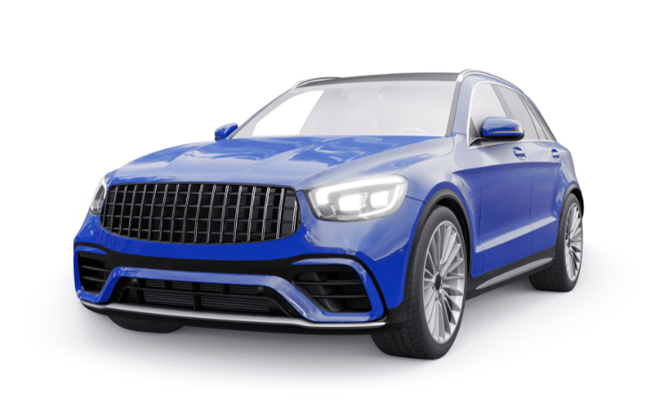 Blue Mercedes-Benz SUV available at Elite Motors Noble Park