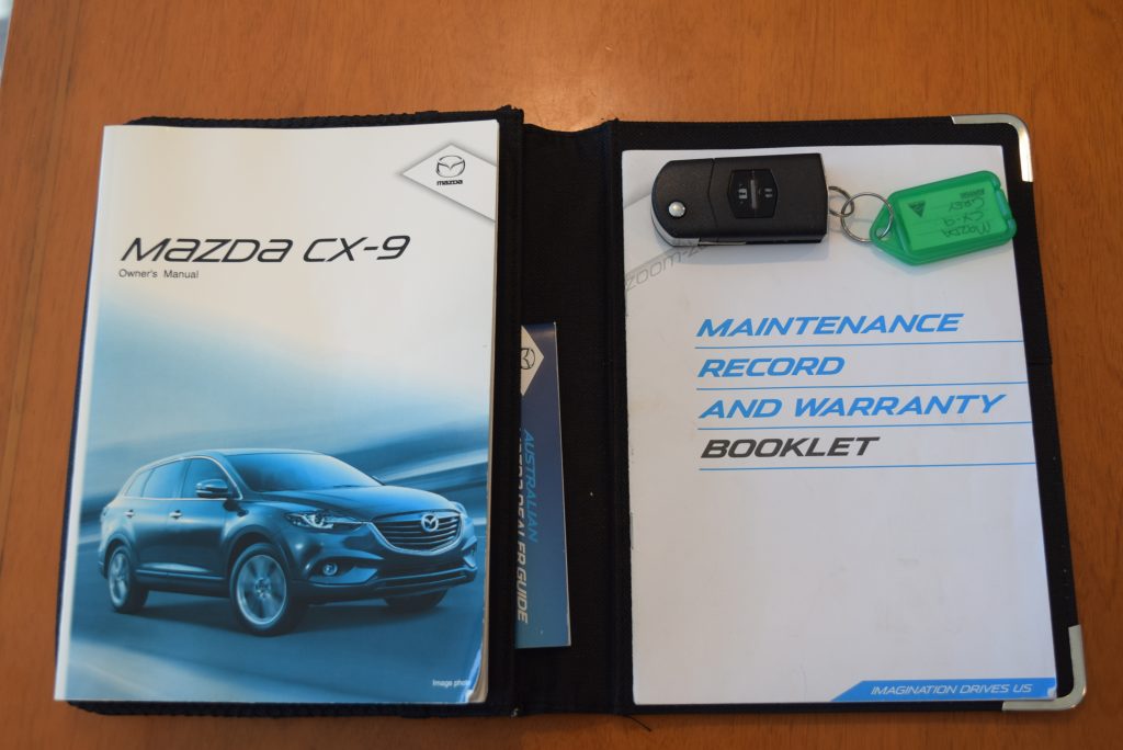 2015 Mazda CX-9 Classic (FWD) Booklet